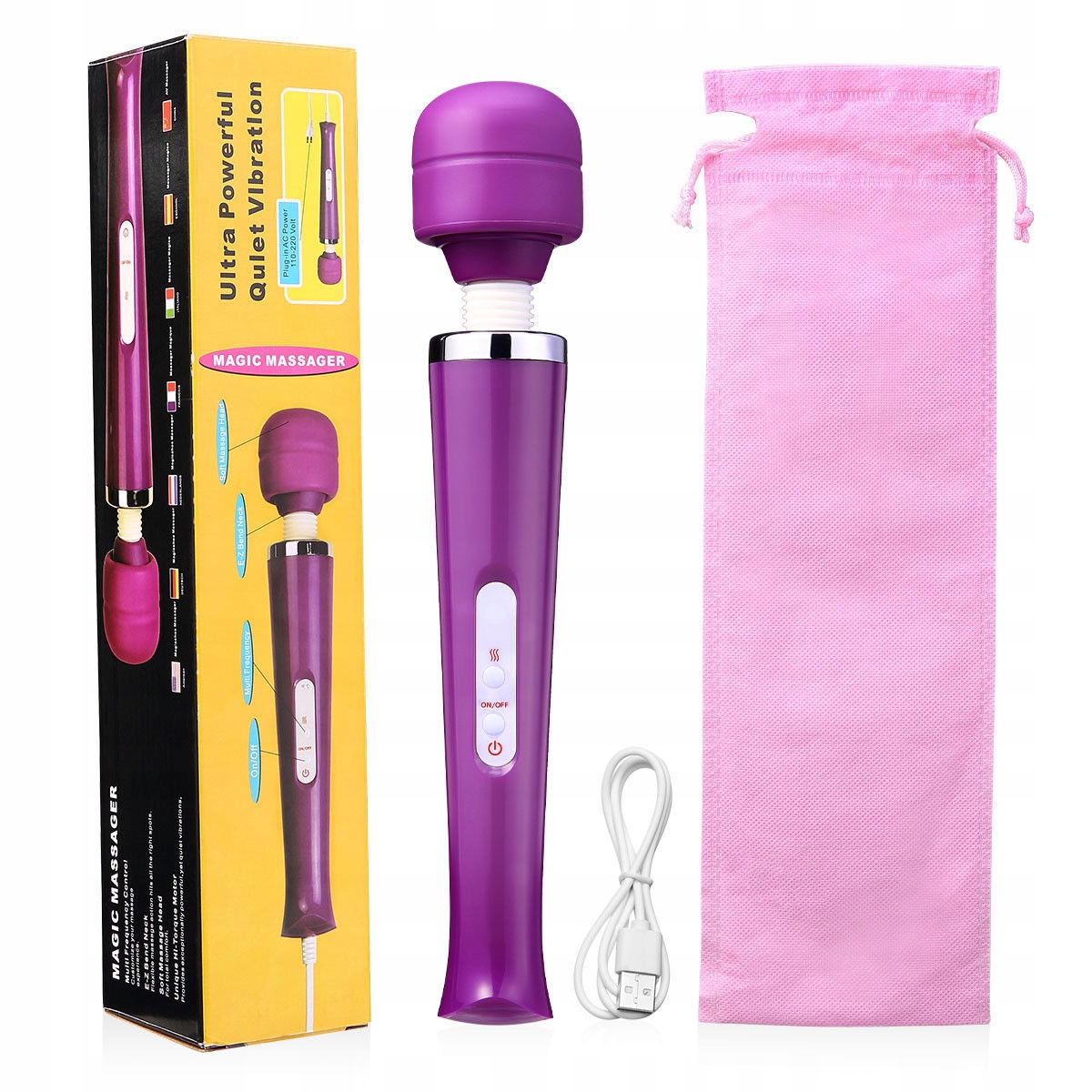 

Bardzo Mocna Maszyna Orgazmowa- Masażer Łechtaczki