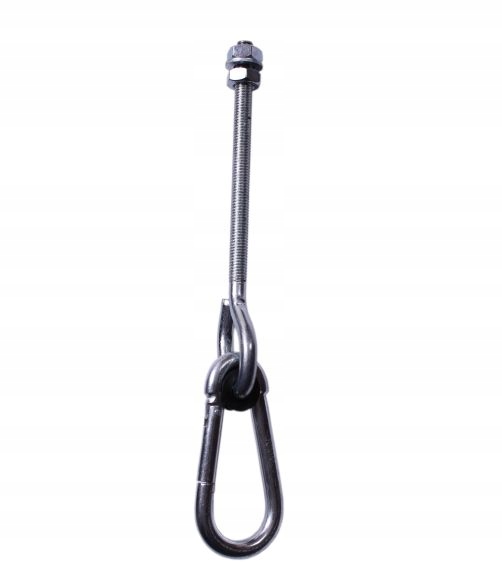

Hak huśtawkowy M10 200 mm z karabinczykiem