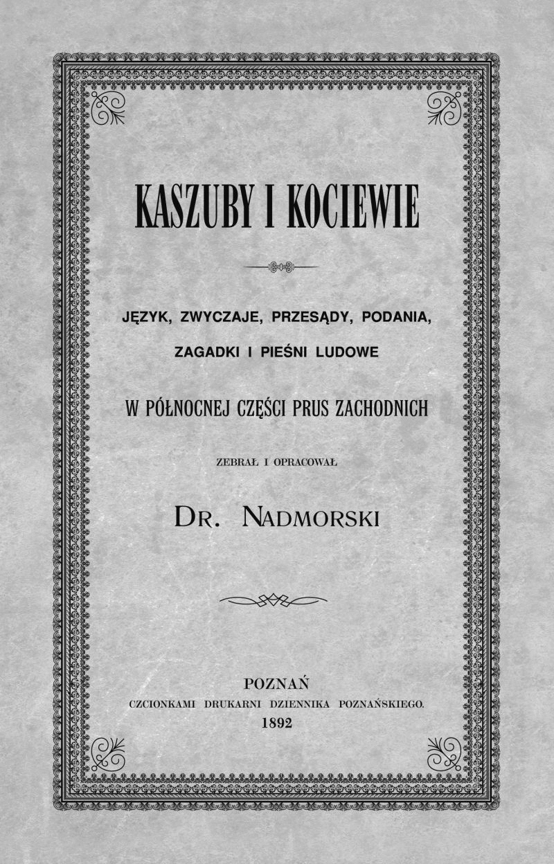 Kaszuby i Kociewie Dr Nadmorski (Łęgowski) reprint