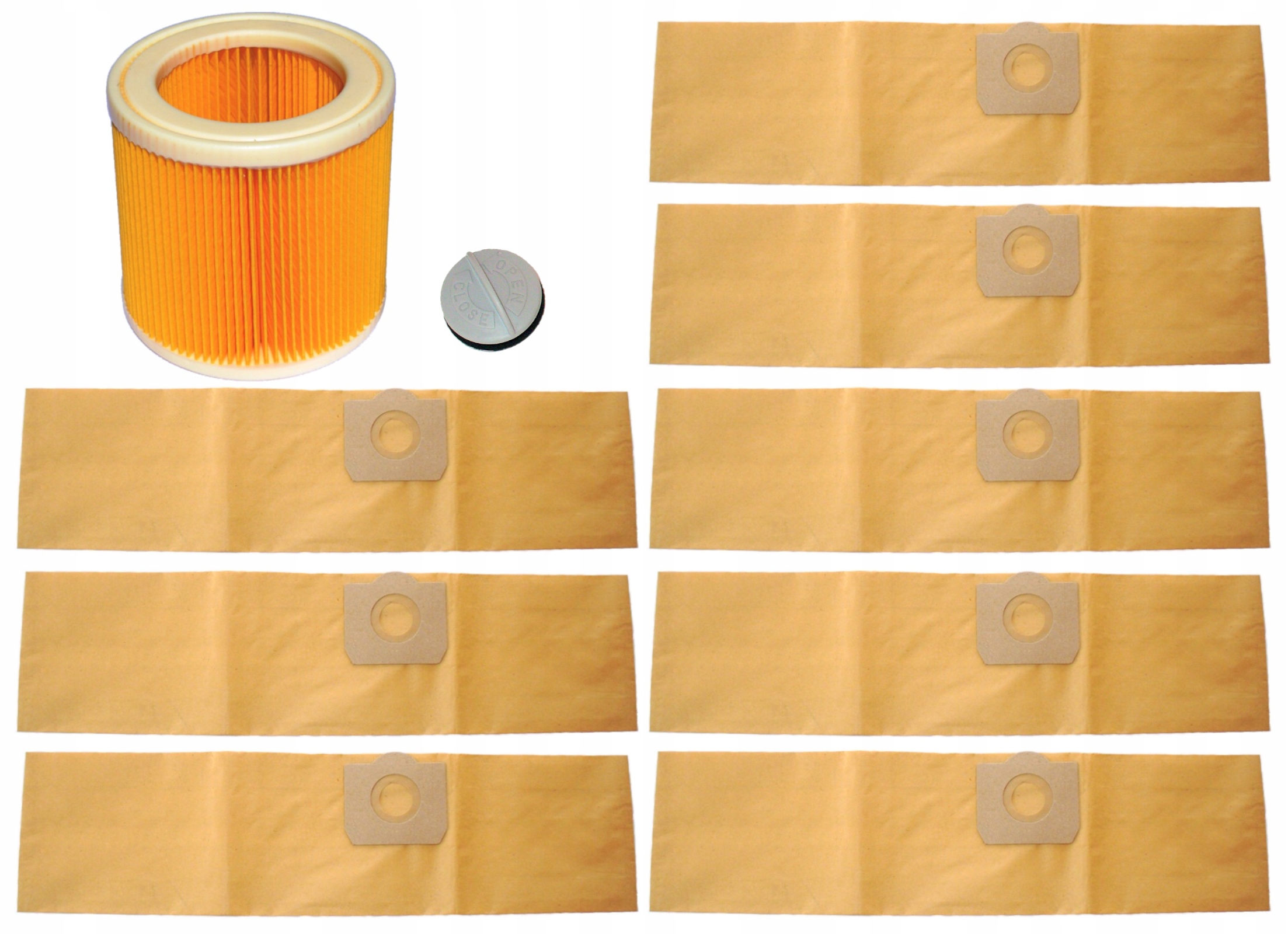 

8xWorki + filtr do odkurzacz Karcher Nt 27/1 Smart