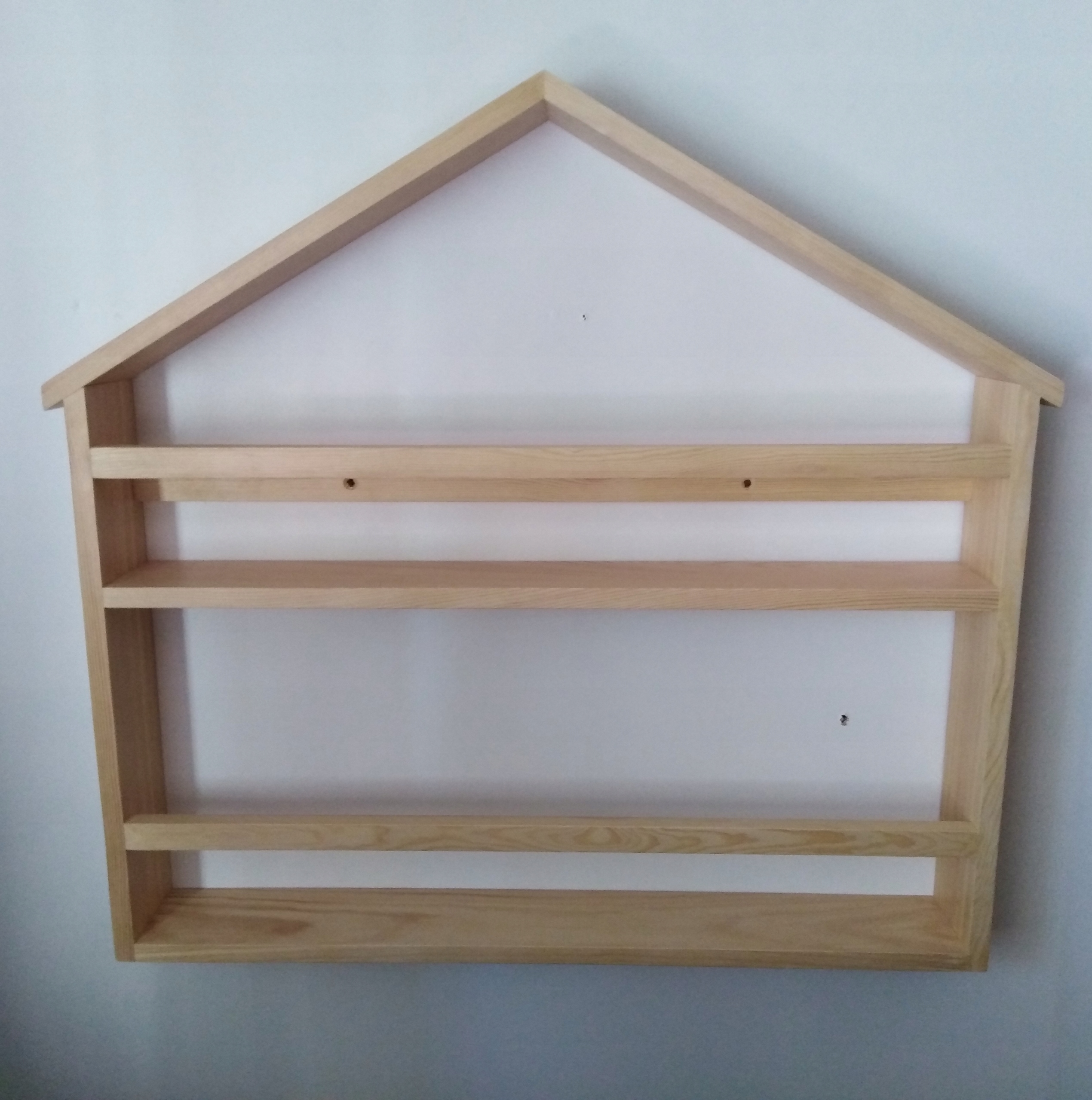 Półka domek Głębokość mebla 10 cm