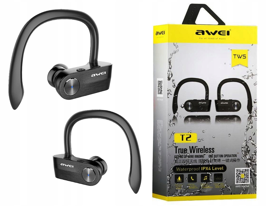 

Słuchawki zauszne Awei T2 z Bluetooth