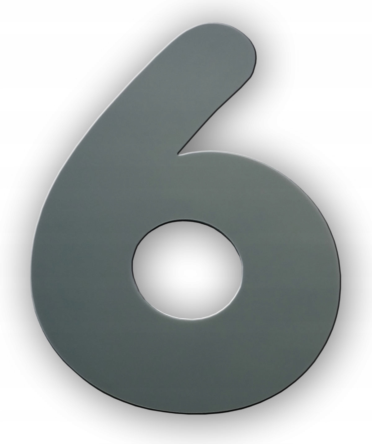 Numer na dom CYFRA / LITERA 20 cm Akryl - dystanse Marka inna