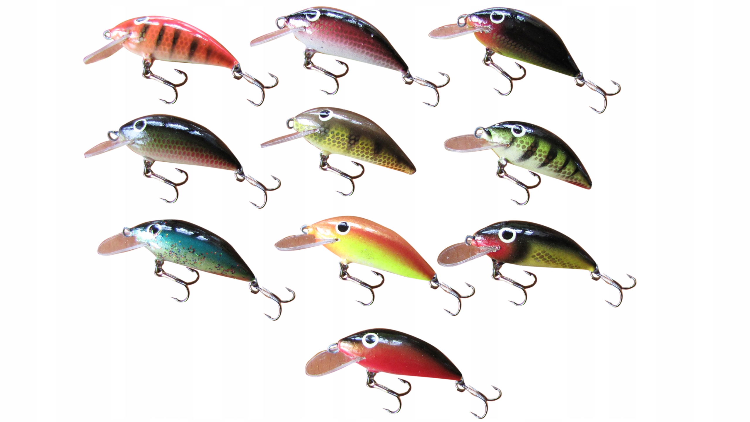 Woblery Gębale "assan" Perch 4,0cm W0300 1-10