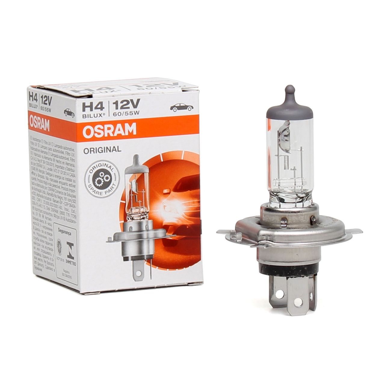 

Żarówka Halogenowa H4 12V 60/55W P43t OSR64193-