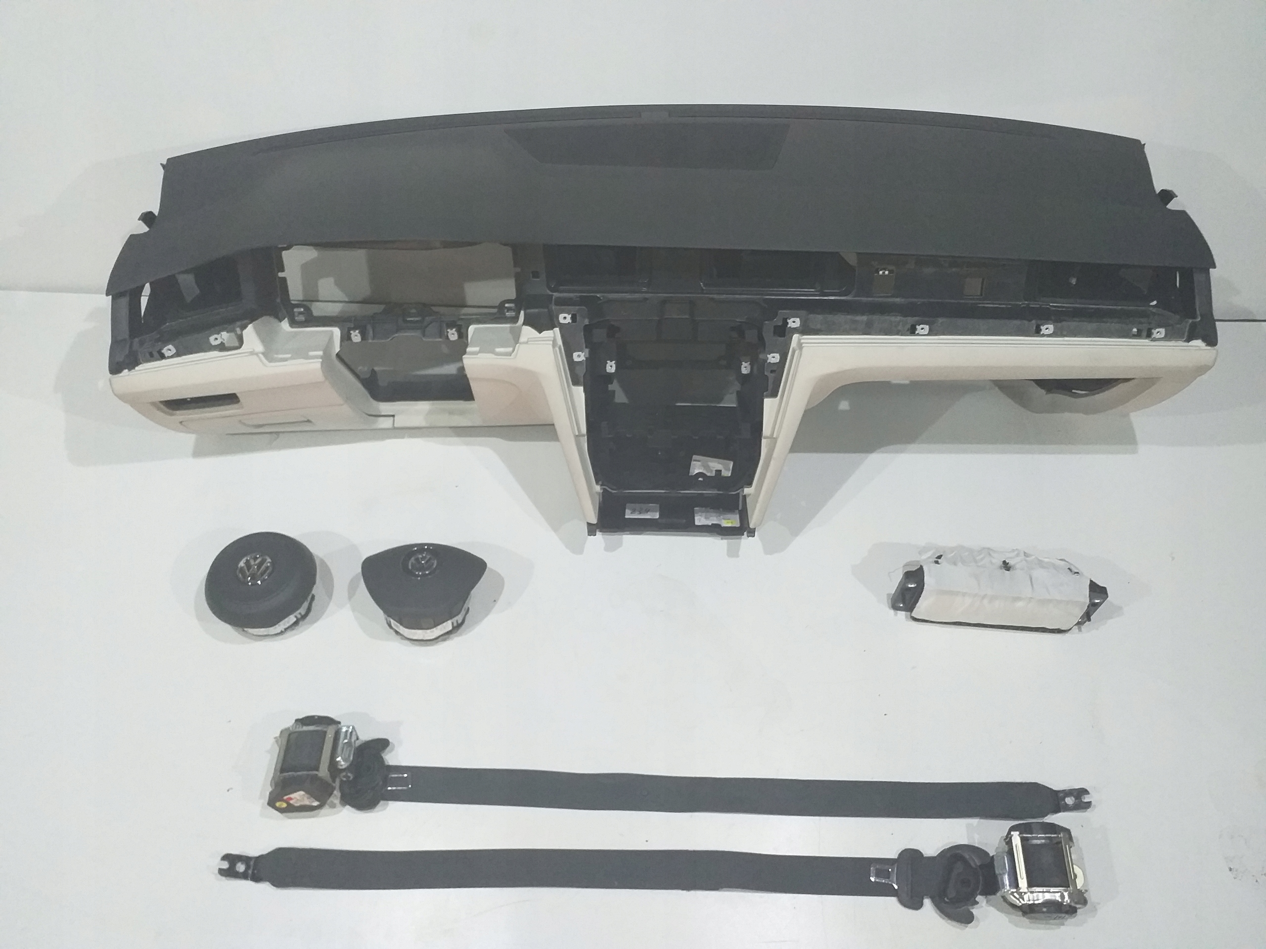 VW PASSAT B8 доска консоль подушка безопасности ремни OR