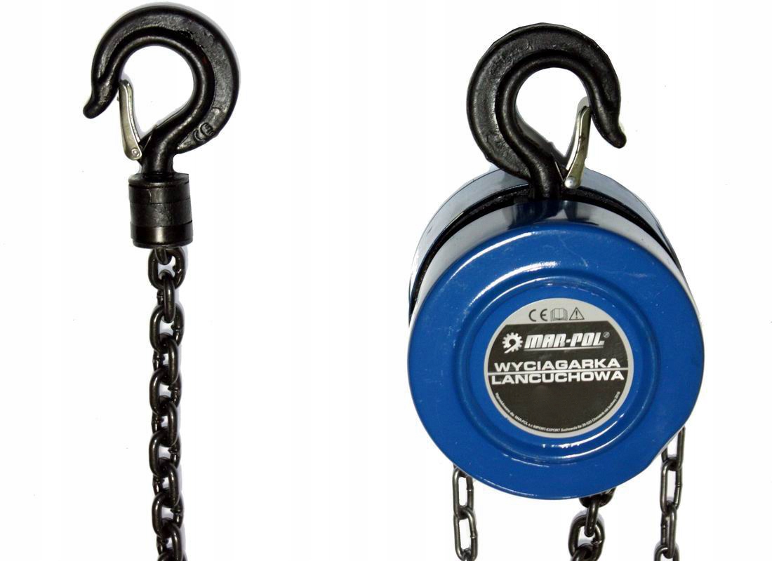 WCIĄGARKA WYCIĄGARKA ŁAŃCUCHOWA 2T DO SILNIKA 2,5M Kod producenta M80752