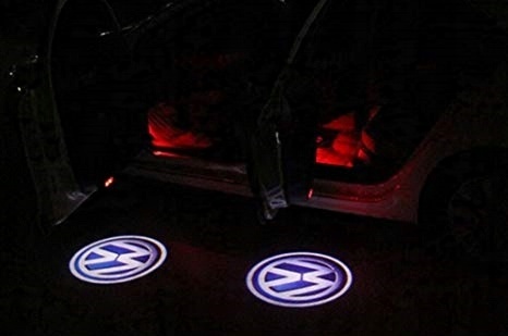 LED Auto Tür Courtesy Laser Logo Projektor Lichter Für Volkswagen VW Caddy  Touran Golf 4 MK4 Käfer Bora3