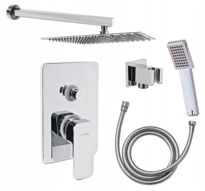 Podomietková Sprchová Súprava Carre Valvex Chróm