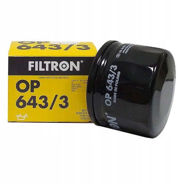 

Filtr Oleju OP643/3 Megane Laguna Kangoo Fluence
