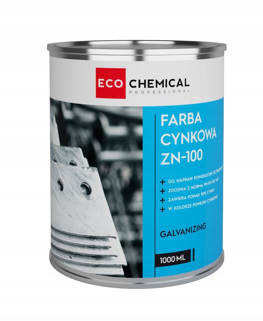 Ecochemical ZN-100 Farba Cynkowa Antykorozyjna 1 L