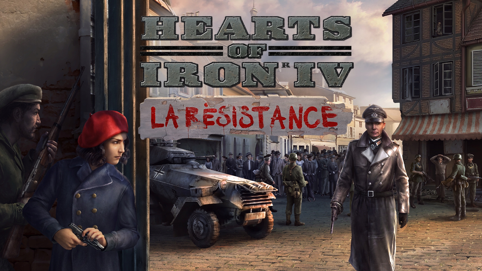 HEARTS OF IRON IV 4 LA RESISTANCE PL PC KLUCZ STEAM