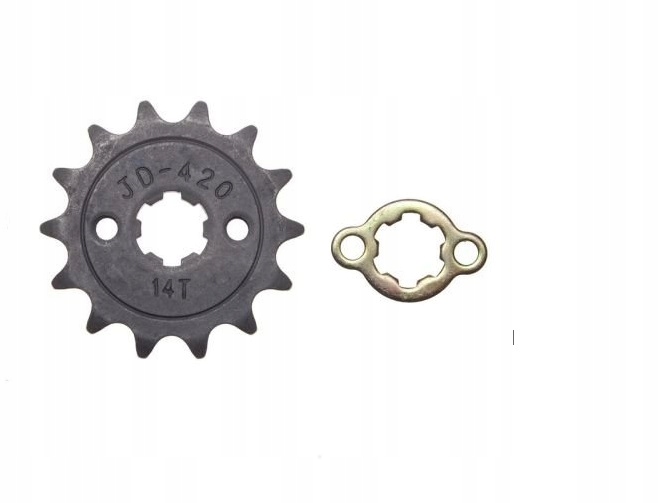 

Zębatka Przód 420 14 Zębów Quad Atv Cross 110 125