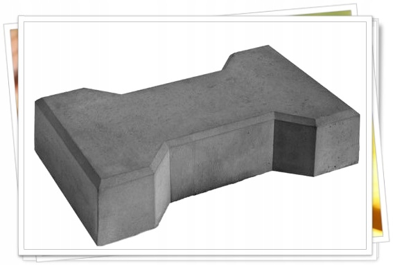 Forma do produkcji bruk KOŚĆ GŁADKA 6 bruk kostka Marka Tajwa