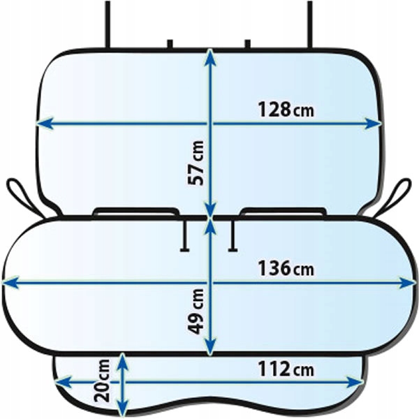 PODWÓJNA Mata ochronna pod foteliki EKOSKÓRA Rodzaj Uniwersalne