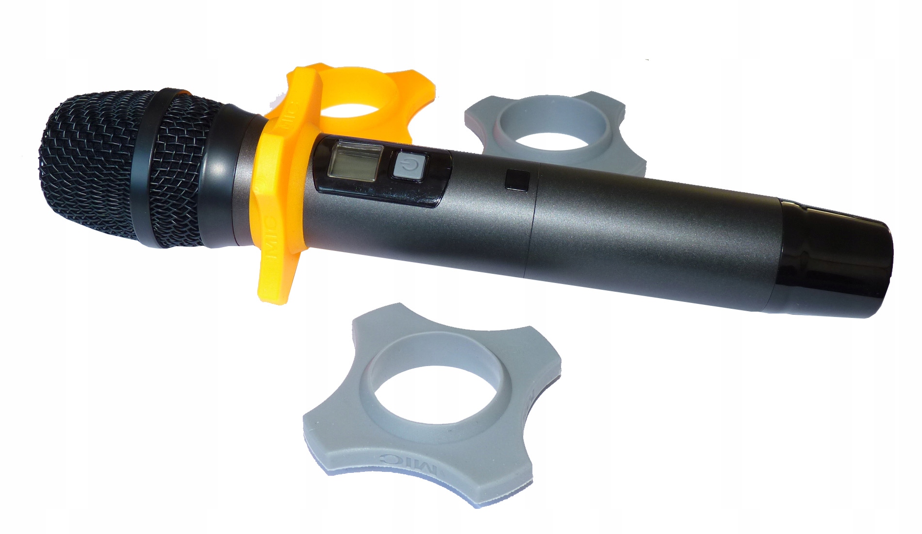 ZESTAW 4 mikrofony BEZPRZEWODOWE doręczne BATERIE Marka inna