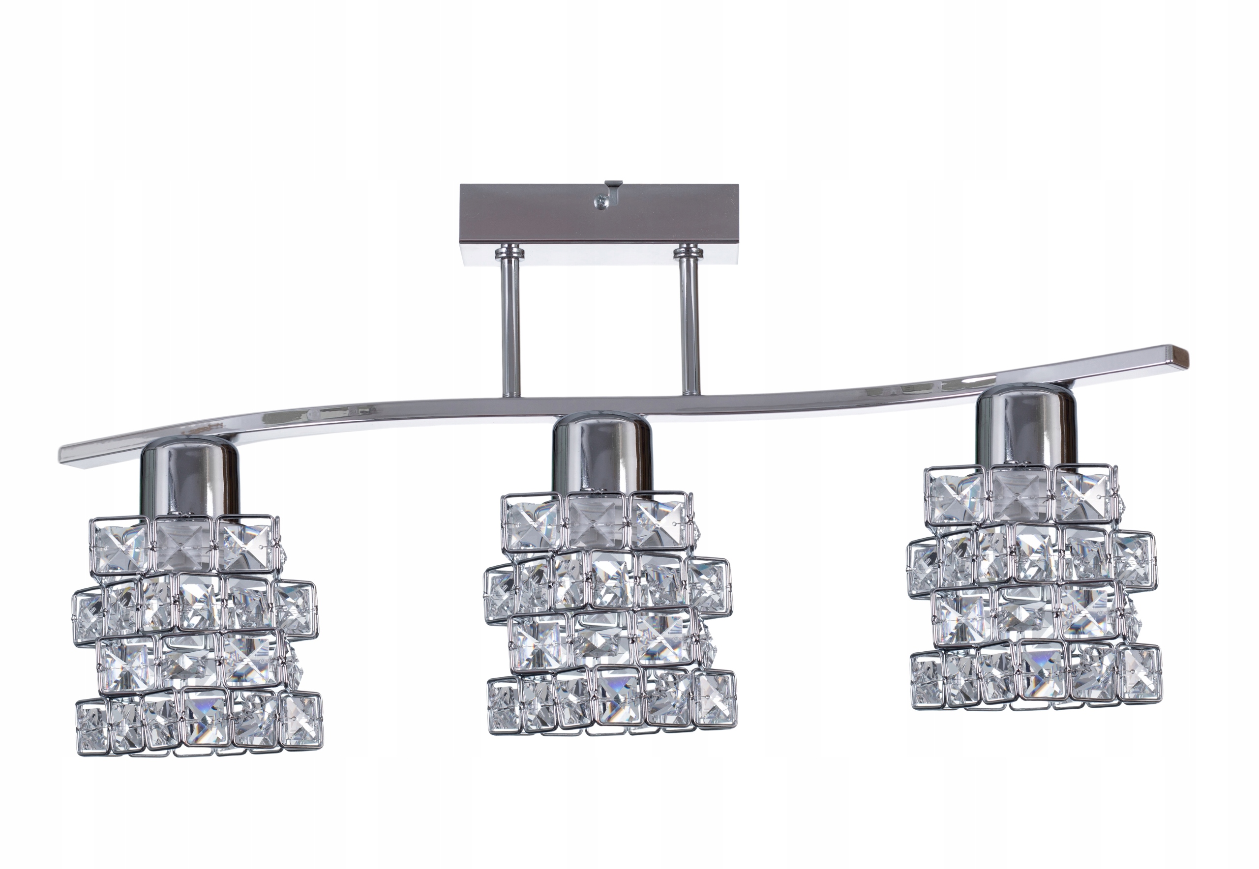 

Lampa Plafon Sufitowy Żyrandol Kryształy Diamenty