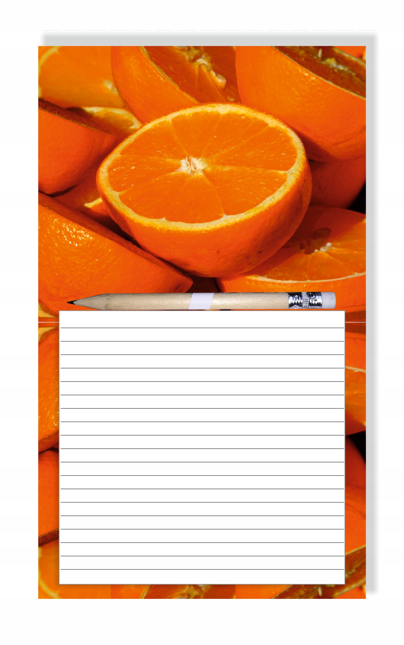 NOTES Z MAGNESEM NA LODÓWKĘ MAGNES OŁÓWEK 1szt