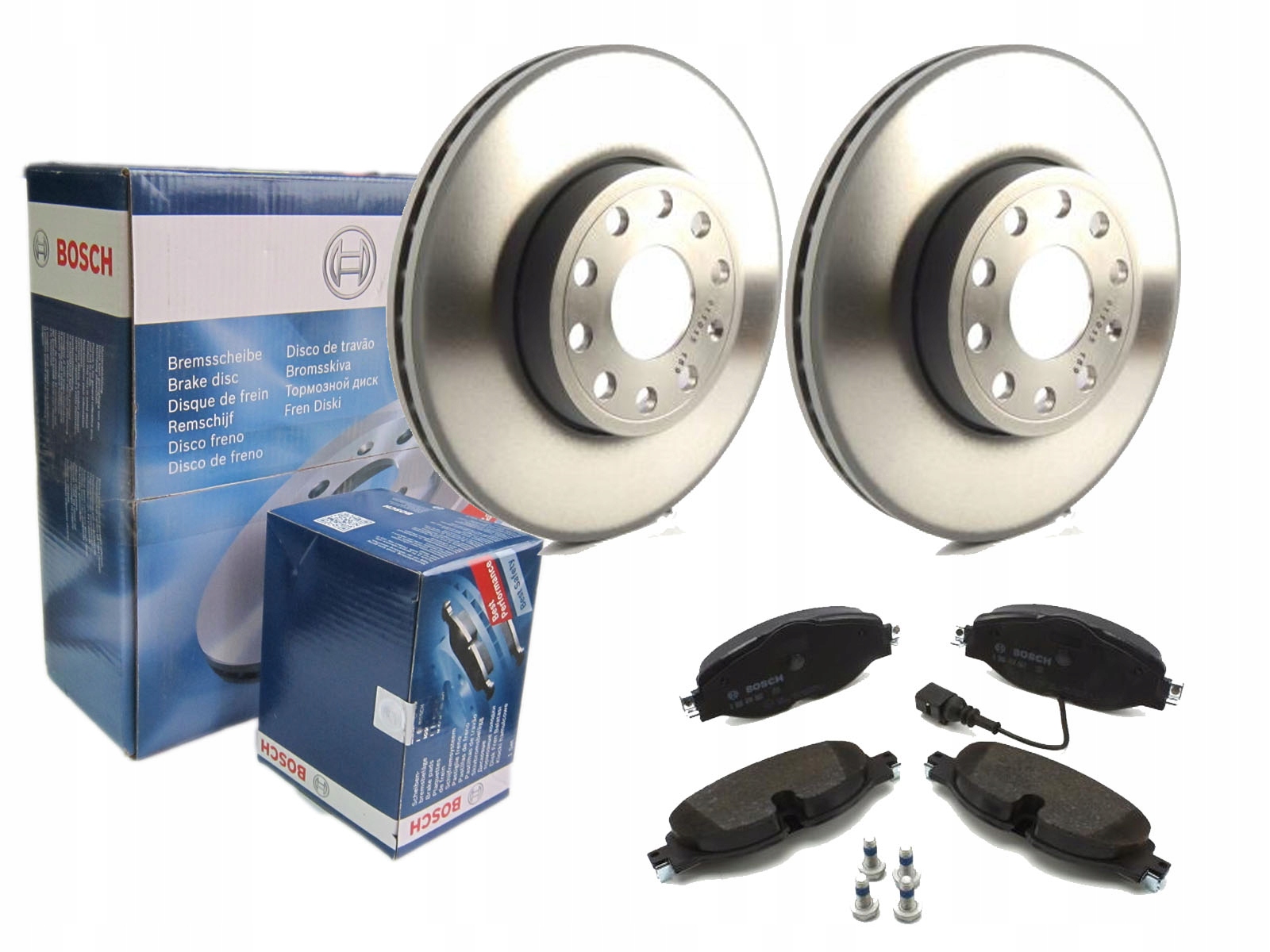 Диски колодки BOSCH передня AUDI A3 8V 288MM