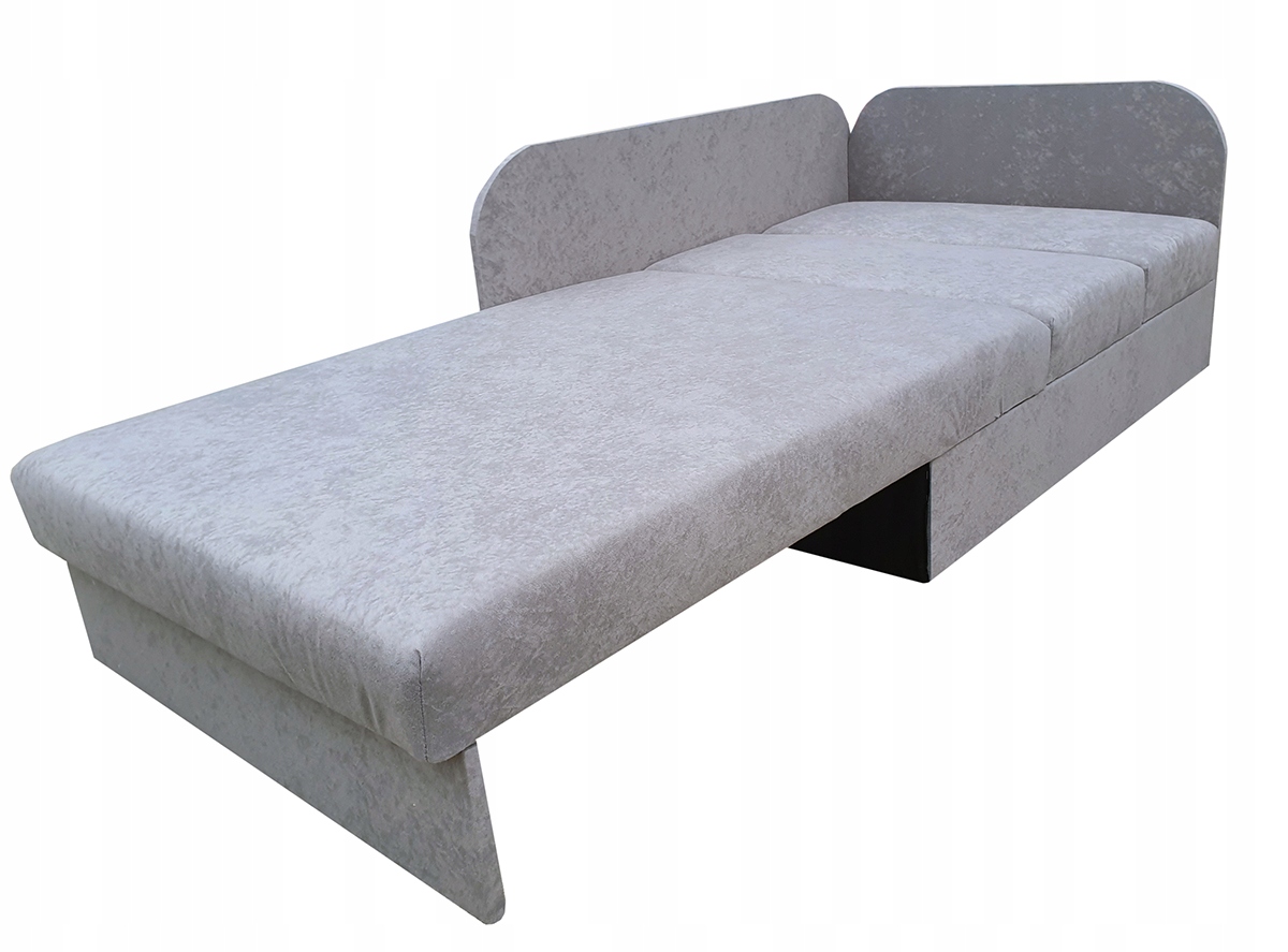 ŁÓŻKO DZIECIĘCE, NAROŻNIK TAPCZAN SZARY - KUBUŚ Typ sofa (kanapa)