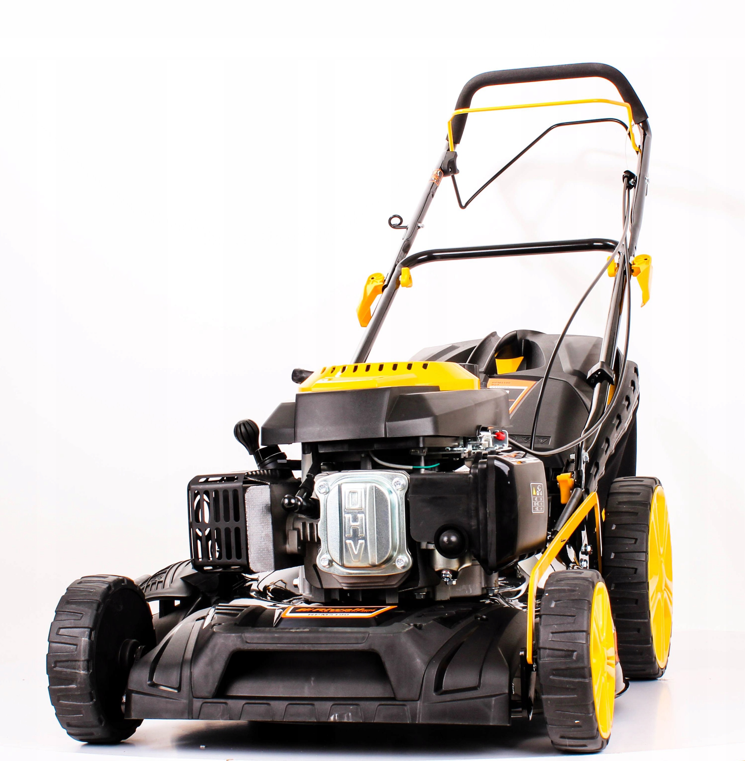 KOSIARKA SPALINOWA RIWALL 51CM 9w1 Z NAPĘDEM 5190 MOCNA Z 2 NOŻAMI + OLEJ Seria RPM