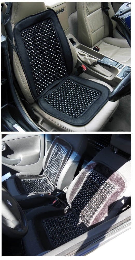 POKROWIEC MATA KORALIKI NA SIEDZENIA FOTEL MASAŻ Marka inna