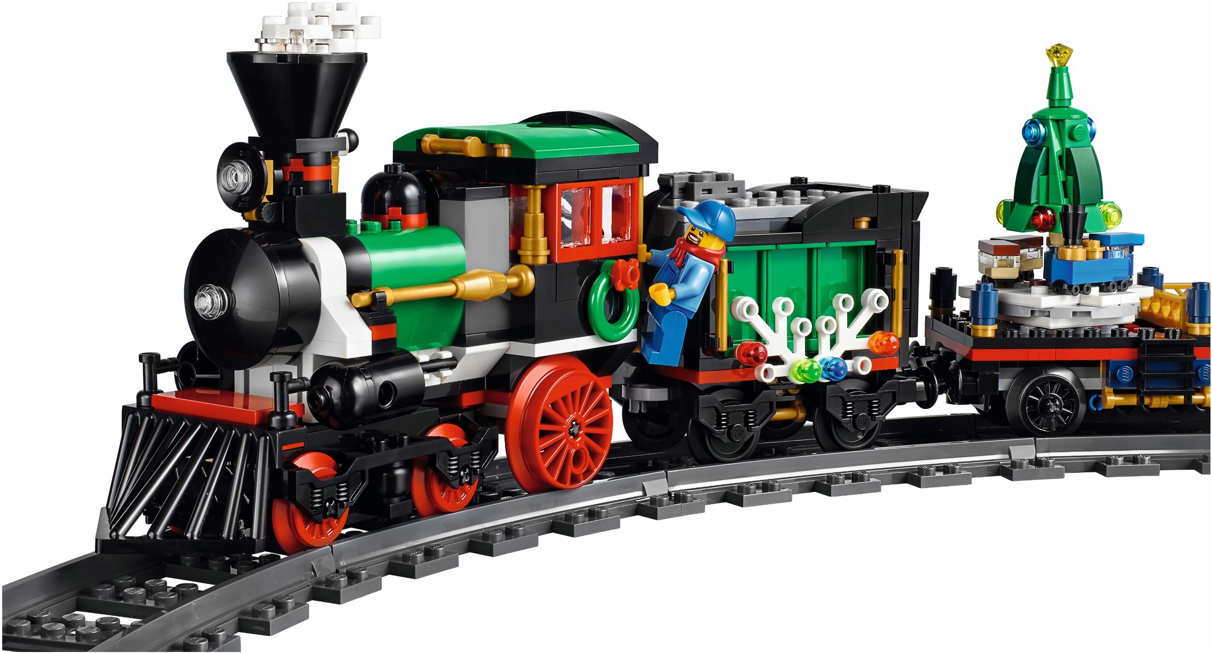 LEGO CITY 10254 POCIĄG ŚWIĄTECZNY ZIMOWY PAROWÓZ Numer produktu 10254