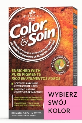TRWAŁA FARBA COLOR&SOIN WSZYSTKIE KOLORY Marka Color&Soin