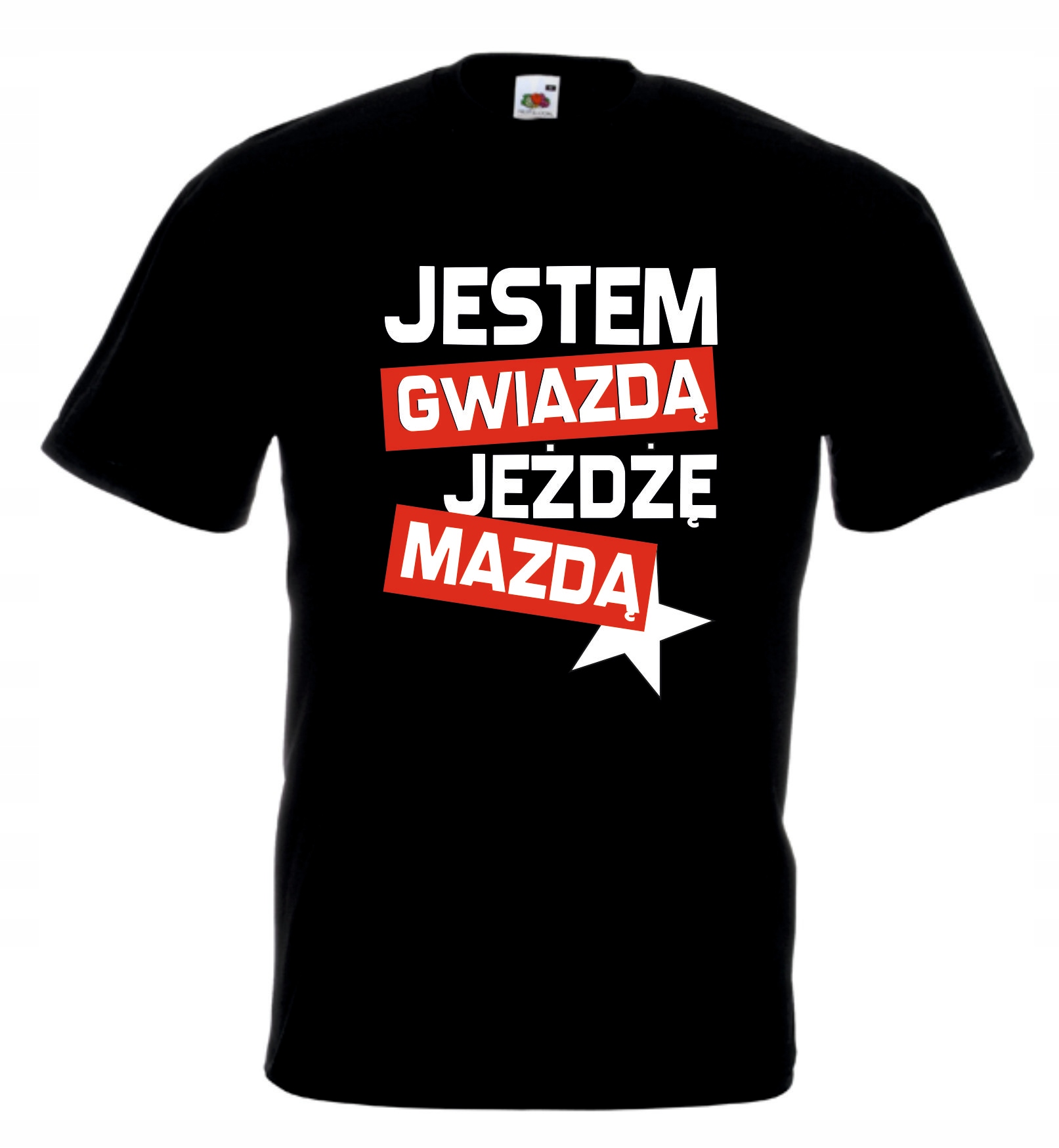 

Koszulka Jestem Gwiazdą Jeżdżę Mazdą r L