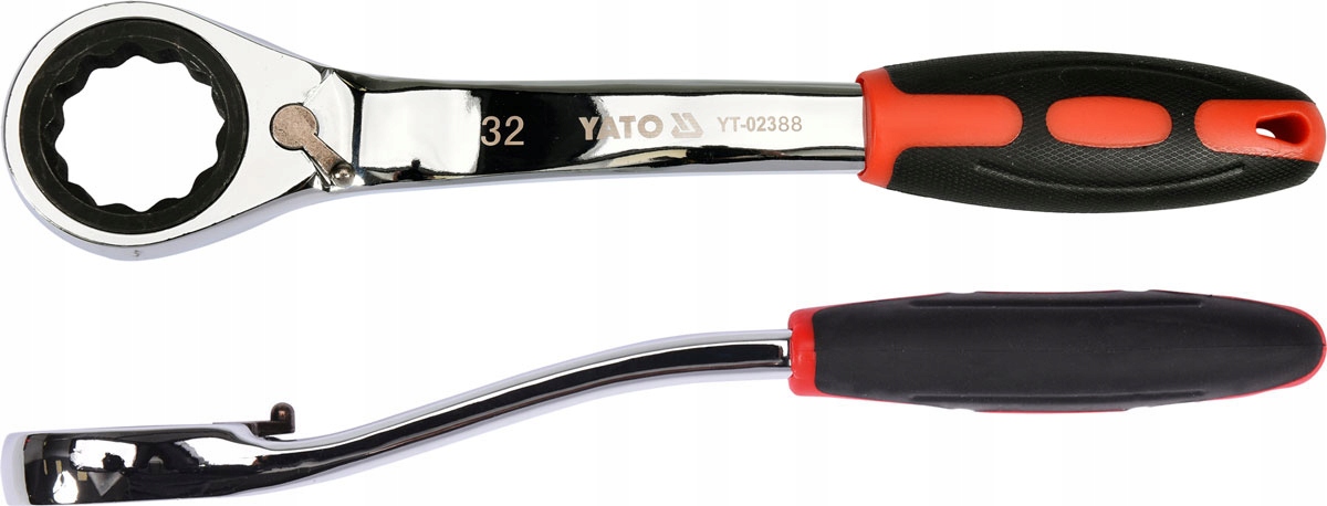 

Yato Klucz Oczkowy 32mm Grzechotka Odgięty CrV