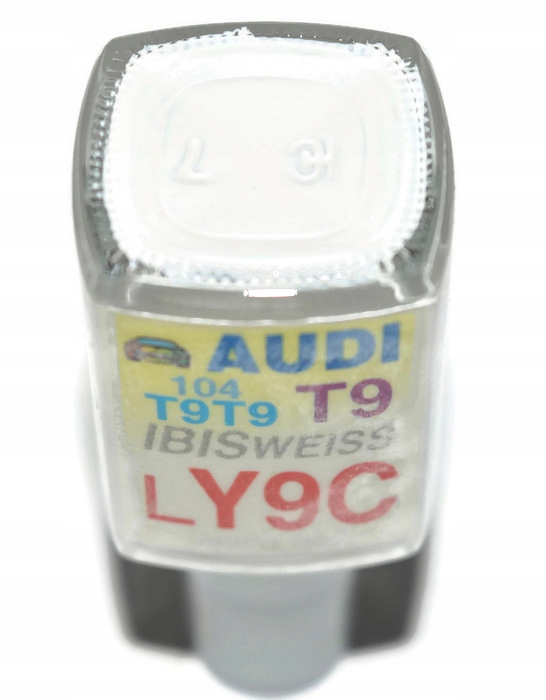 AUDI LY9C IBIS WEISS LAKIER ZAPRAWKA DO RYS ARA 10 ML LY9C za 19,99 zł ...