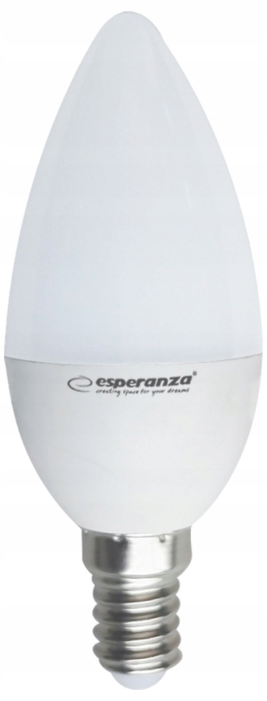 

Żarówka Led C37 E14 6W ciepła barwa świeczka
