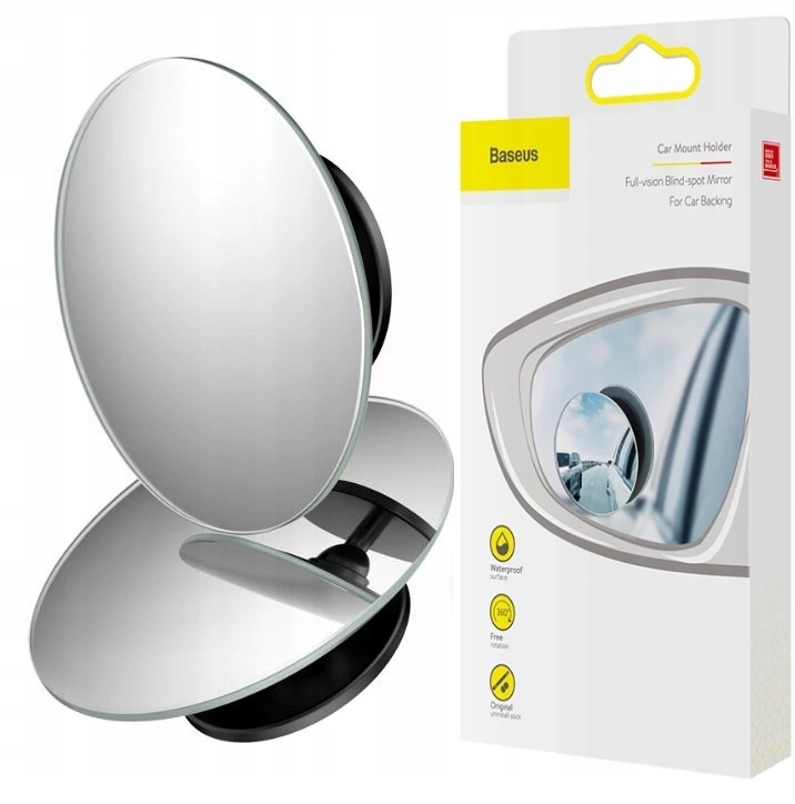 BASEUS 2SZT DODATKOWE LUSTERKO BOCZNE MARTWY PUNKT