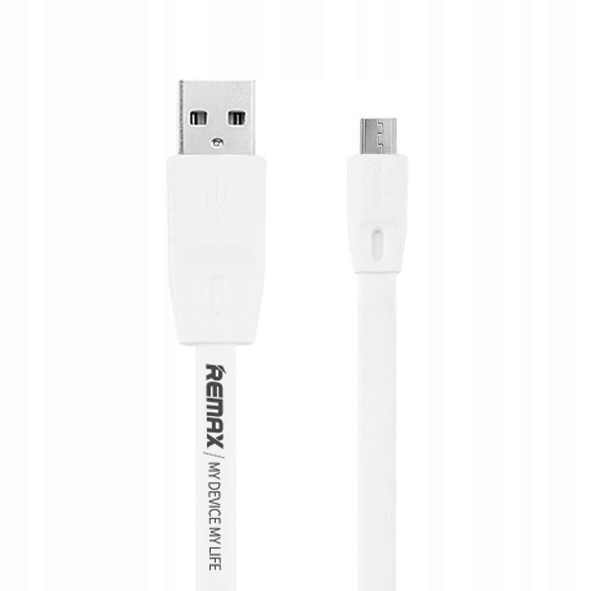 

Remax Płaski Szybki Kabel Usb micro-USB 2M 2.4A