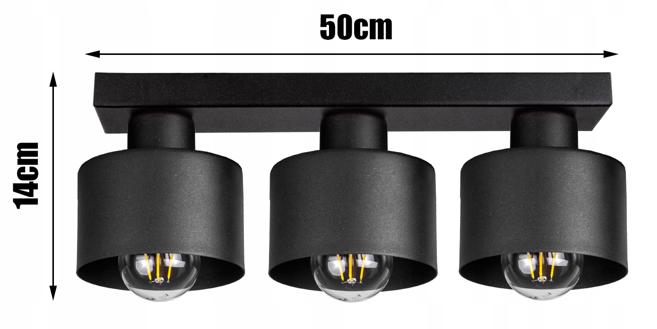 LAMPA SUFITOWA PLAFON ŻYRANDOL LOFT EDISON LED Zasilanie sieciowe