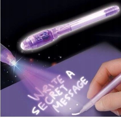 

Niewidzialny Długopis Flamaster Pisak Tester Uv