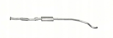 07.438 - Средний глушитель+elast муфта. Alfa Romeo Mito 1.4