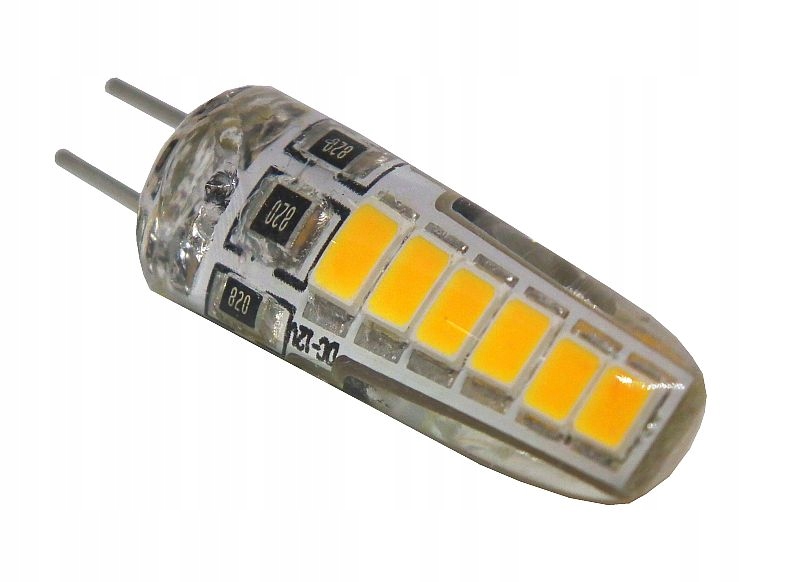

Żarówka Led G4 3W 12V silikon Ciepła b mocna jasna