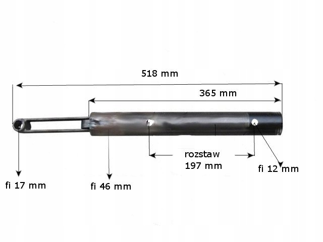 Suwadlo Rura Hamulec BPW PAV SR 1 3 360MM Part number 1013