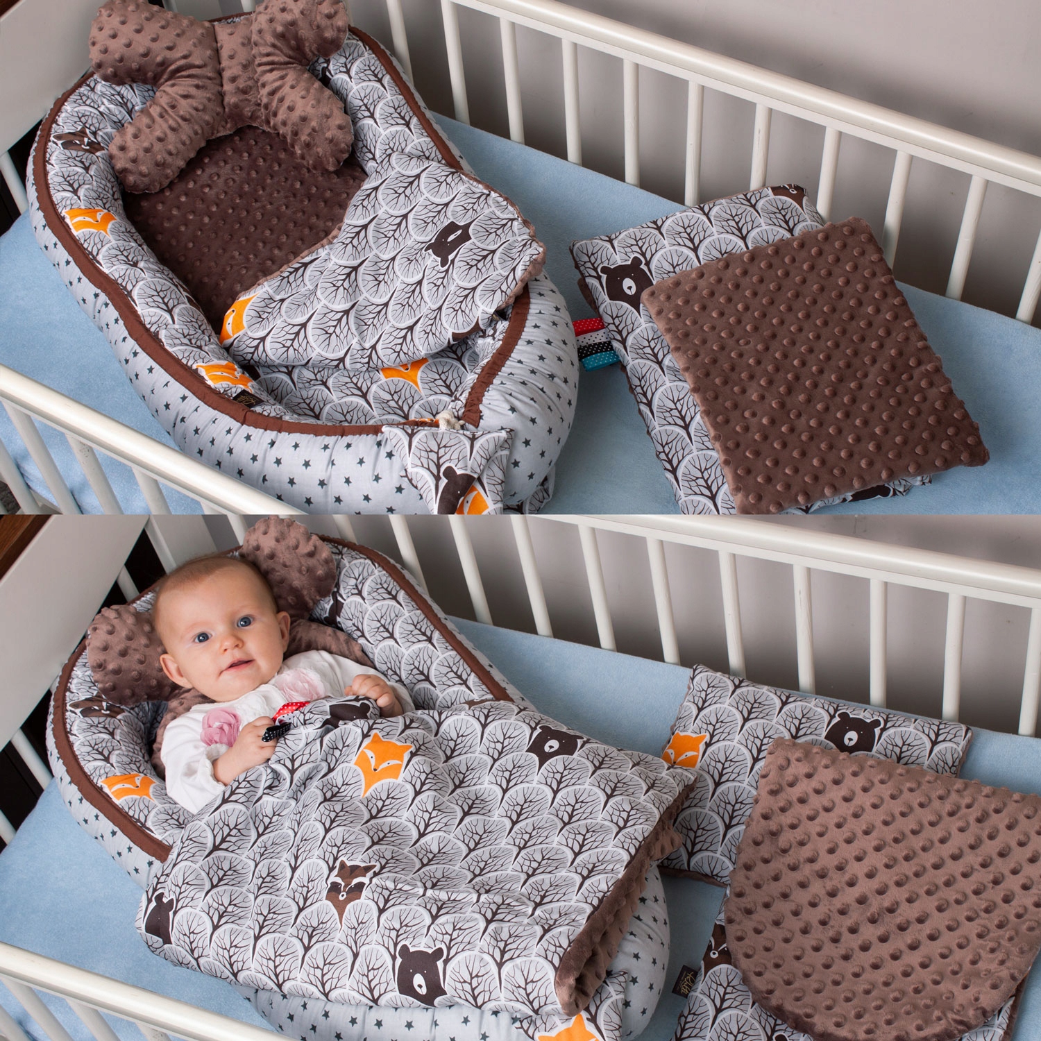 PALULLI KOKON GNIAZDO MOTYLEK KOCYK KOJEC 5 ELEMEN Marka Palulli