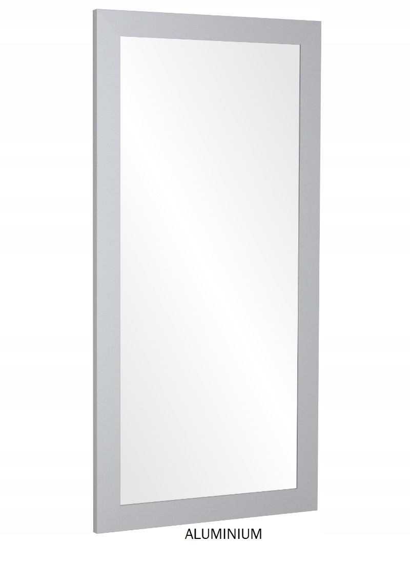 Lustro w ramie 130x70 ALUMINIUM i 50 ROZMIARÓW Marka Profilmat