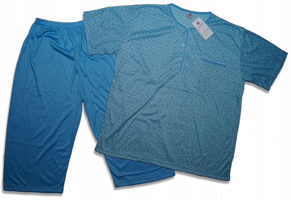 

Duże Rozmiary piżama damska Łączka 3/4 - 4XL