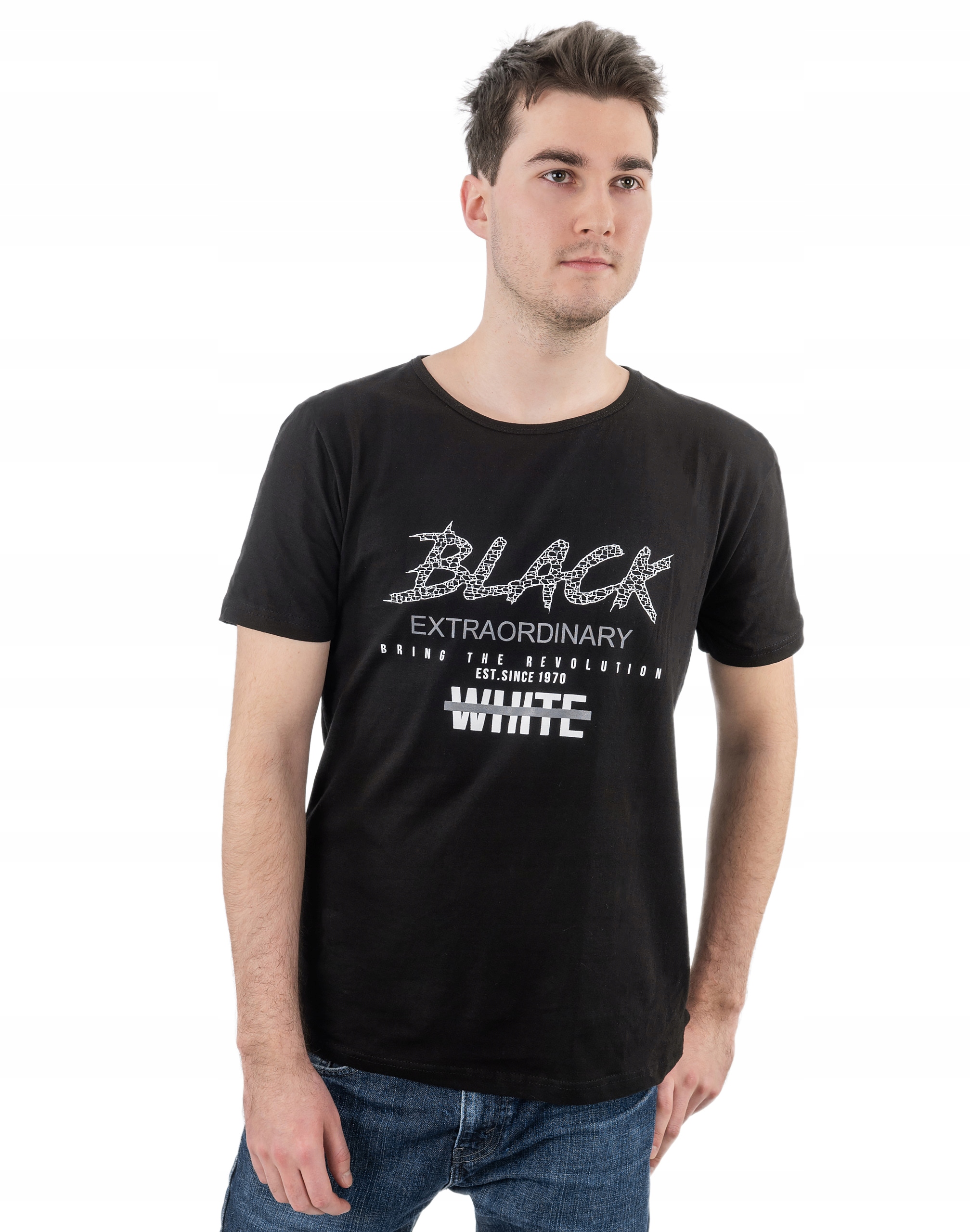 

Tshirt Koszulka Podkoszulek Męski 576 r XL czarny
