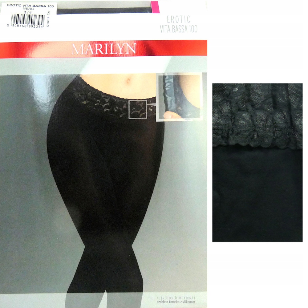 

Marilyn Erotic Vita Bassa 100 R1/2 koronka black