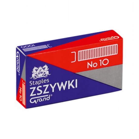 

Zszywki Grand No 10, 1000 szt.