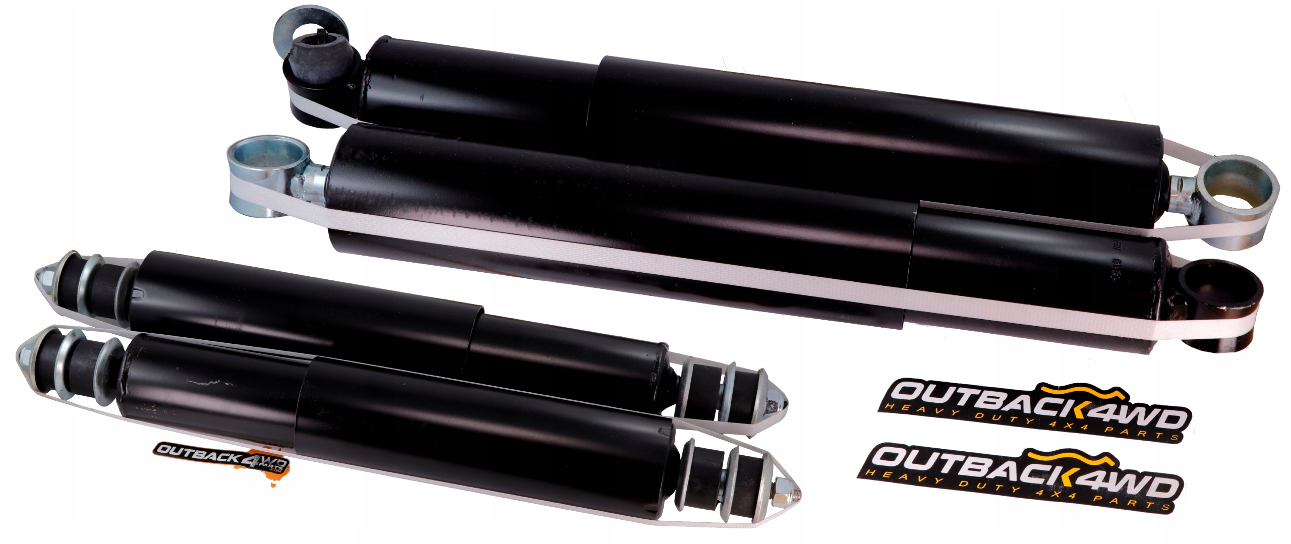 AMORTYZATORY PRZÓD TYŁ OUTBACK +4'' NISSAN PATROL
