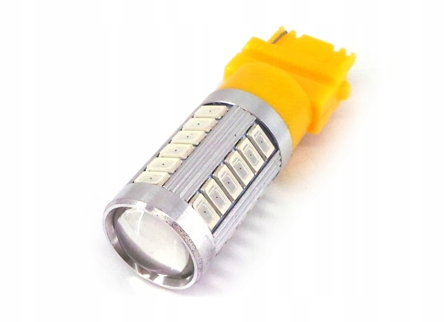 

Led 3156, P27W pomarańczowa 12V Canbus 1000lm