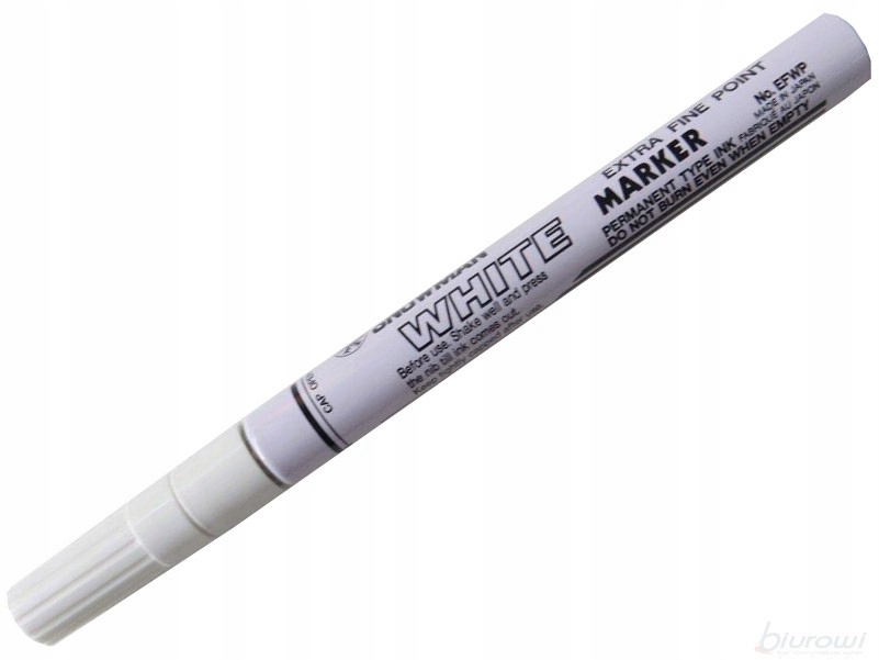 

Marker flamaster mazak Nagrobków 0,5-0,8mm Biały