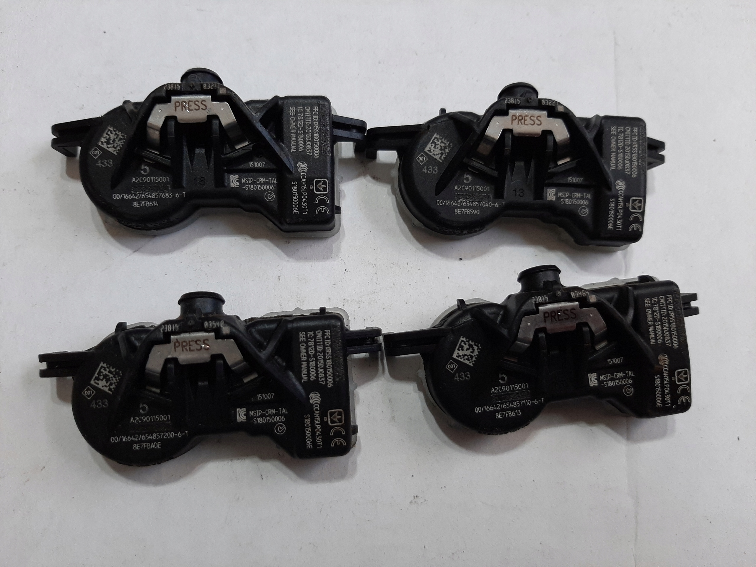 Датчик TPMS RENAULT ESPACE V NISSAN 7812D-S180006