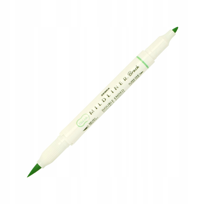 Кисть Маркер Zebra Mildliner Mild Green